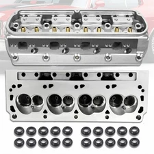 2Pcs Cylinder Heads 185cc 61cc Fit Ford Small Block SBF 289 302 351W 5.0L V8