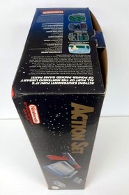 Caja de consola vac&iacute;a Nintendo Entertainment System NES 1990 juego de acci&oacute;n con insertos