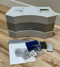 Bose Acoustic Wave Music System II AM/FM CD Player Tower Remote - Great Sound