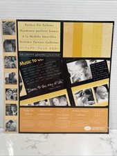 Creative Memories, Perfect Fit Yellows Mounting Paper For 12X12 Pages 10 Sheets