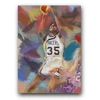 Roger Brown Art Card Limited 25/50 Edward Vela Signed (Indiana Pacers)