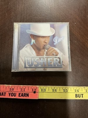 Factory Sealed (shrink wrapped) Live by Usher CD
