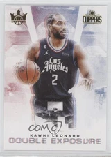 2022-23 Panini Court Kings Double Exposure Kawhi Leonard #11 0j8f