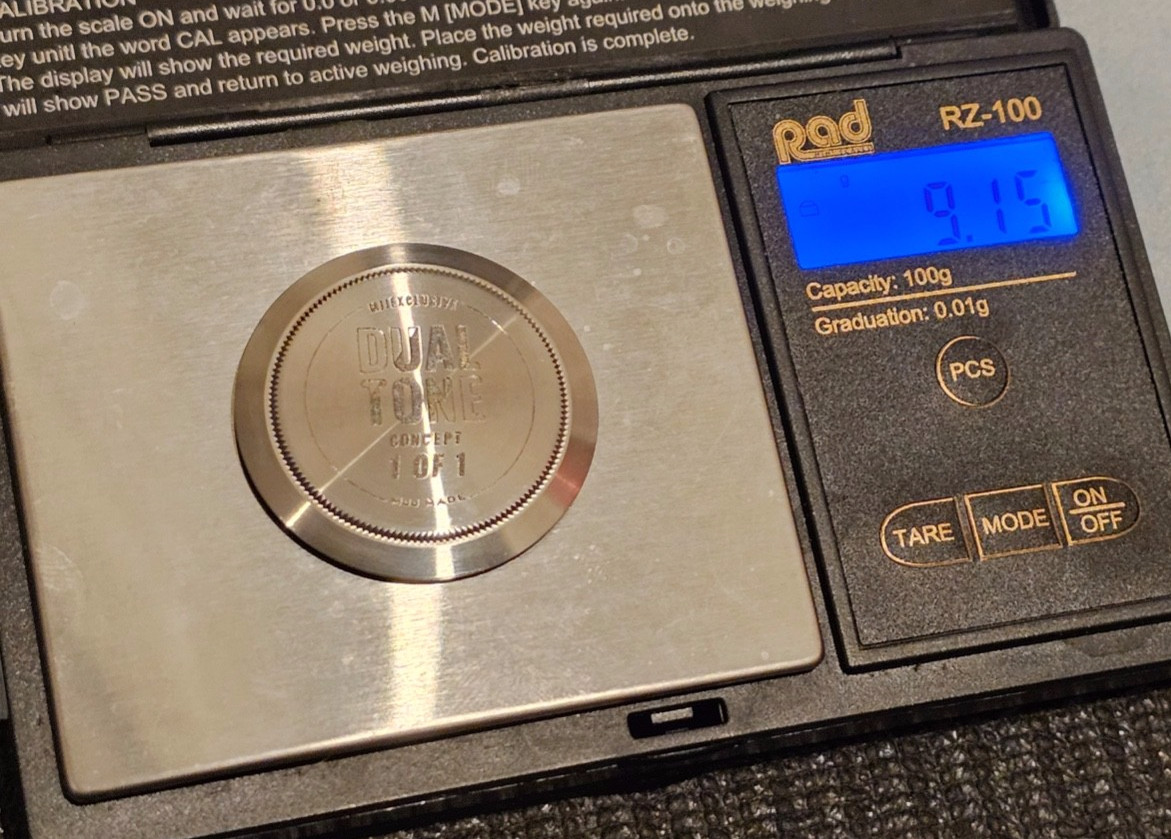 Rare Rolex caseback multi-dimensional 'Dual Tone' Finish Rolex Daytona Caseback image 7
