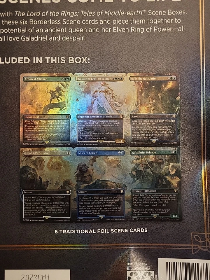 Magic the Gathering Lord of the Rings: Tales of Middle-Earth Might Of Galadriel - Image 3 of 4