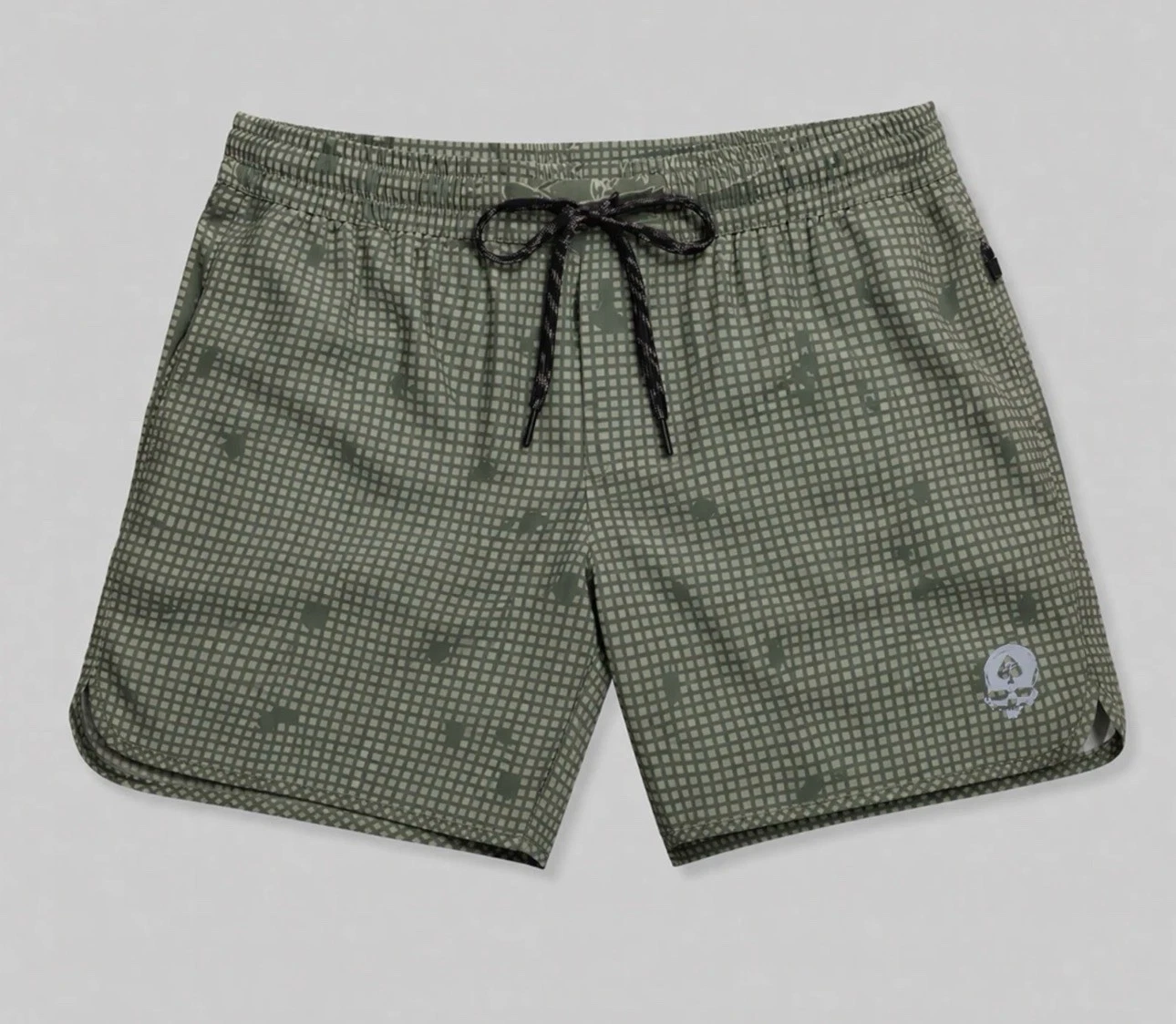 Zero Foxtrot Shorts Mens Green Camo Running Gym Performance 2XL *read