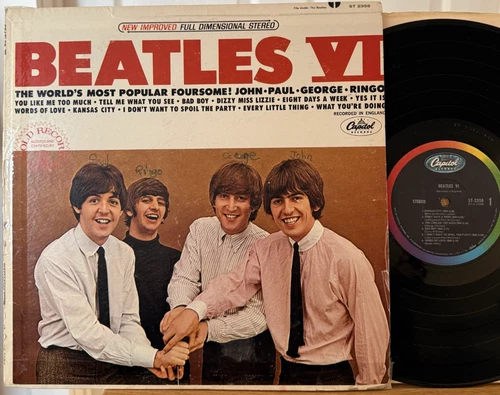 The Beatles Beatles VI Vinyl LP Capitol ST 2358 Eight Days a Week 2nd Pressing