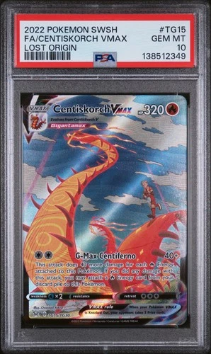 Centiskorch VMAX TG15/TG30 - Swsh11: Lost Origin Trainer Gallery Holo (PSA 10)