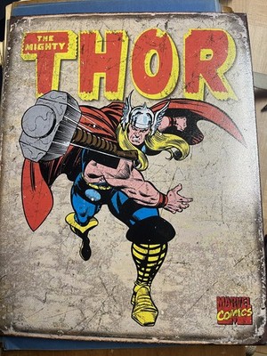 The Mighty Thor  Metaltafel 32 x 40 cm  super Partyraum Deko