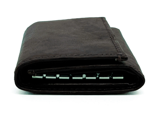 Genuine Leather Keychain Key Holder Men's Wallet Card Holder ID Cash Holder - 第 11/21 張圖片