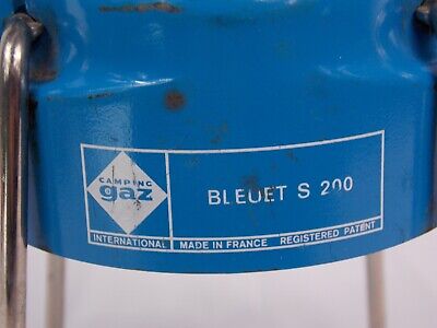 VINTAGE CAMPING GAZ BLEUET S200 SINGLE BURNER BUTANE GAS VINTAGE CAMPING GAZ BLEUET S200 SINGLE BURNER BUTANE GAS
