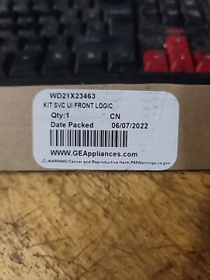 Genuine OEM Genuine OEM WD21X23463 GE Kit SVC UI Front Logic