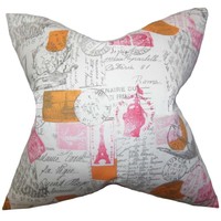 The Pillow Collection 20 Square Winsome Typography Throw Pillow on sale The Pillow Collection 20 Square Winsome Typography Throw Pillow on sale