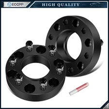 ECCPP 2 Pcs 1.5" 6x135 Hub Centric Wheel Spacers 14x1.5 For 2015-2025 Ford F150