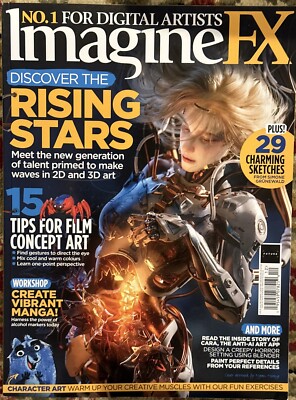 Imagine FX magazine For Digital artists Issue 245 Dec 2024 Rising Stars