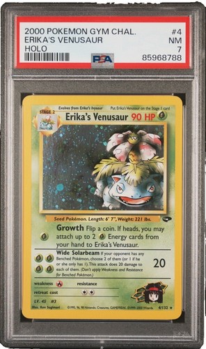 PSA 1 Erika'S Venusaur #4 2000 Pokemon Gym Challenge 118000997 | eBay