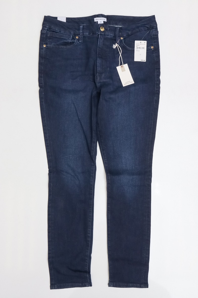 Good American GOOD LEGS JEANS GL873T BLUE224 Size 15 Inseam 29