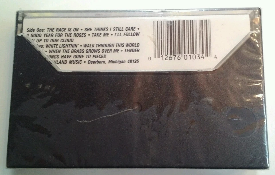 Golden Hits by George Jones Cassette Vtg 1985 Rare VHTF New Sealed! Country  - Image 2 of 4