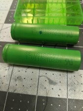 3.7V Li-ion Battery Rechargeable Batteries Charger For Flashlight 2PK US