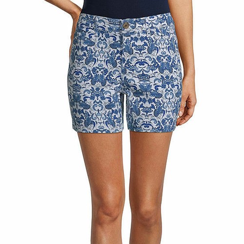 Mid Rise Chino Shorts Size 16 PETITE 