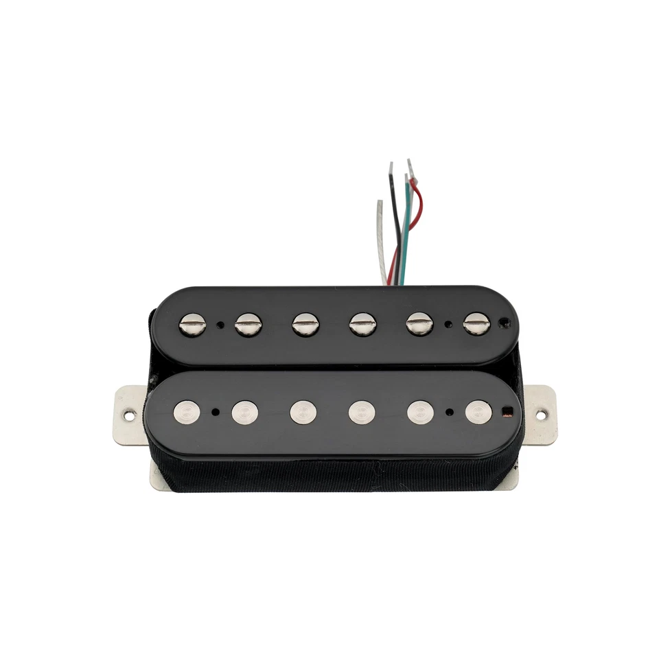 Captador de ponte de guitarra elétrica Artec VH-Rock Black Alnico 5 Humbucker descoberto - Imagem 4 de 4