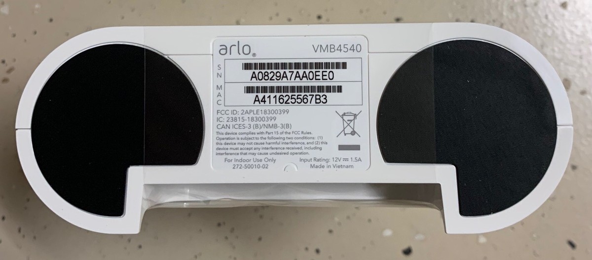 Arlo VMB4540 Smart Hub Base Station for Pro, Pro 2, Pro 3, 4K