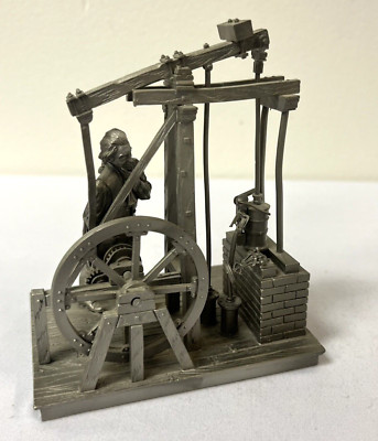 1978 Franklin Mint Deutsches Museum Pewter James Watt 1736-1819 Figurine