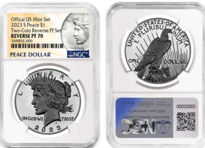 銀冠玉　PF01 17インチ　1本 2023-S Reverse Proof $1 Peace Dollar NGC Rev PF70 ( 1 coin) % | eBay