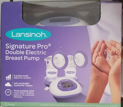 lansinoh signature pro double electric breast pump