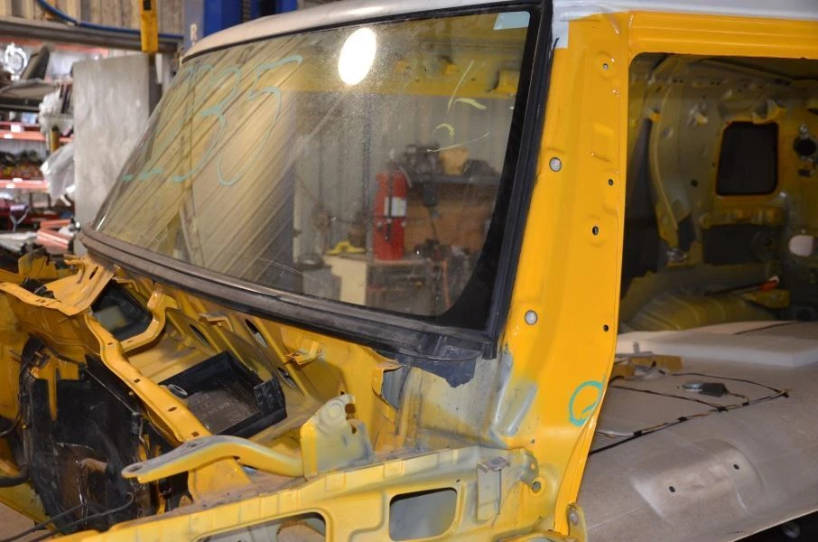 Toyota Fj Cruiser 2007-2014 capucha corte con conductor y pasajero un pilar Foto 3 de 4