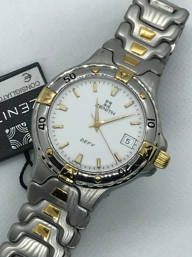OROLOGIO uomo ZENITH Defy quartz nuovo di stock SENZA scatola originale |  eBay