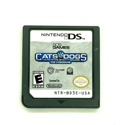 Cats & Dogs The Revenge Of Kitty Galore Nintendo DS Game  Cartridge Only  Tested