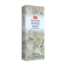 HEM WHITE SAGE Agarbatti for Home Freshness Prayer Positive Pooja Room Item