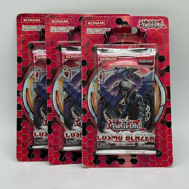 yugioh cosmo blazer booster box Konami Yu-Gi-Oh! TCG: Display (24) : Toys & Games to make things right and do penance for their crimes 3x Yugioh Cosmo Blazer 1st