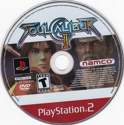 PS2/XBOX/GC/DC ソウルキャリバー1,2,3 Soul Calibur 2 (Playstation 2 PS2 Greatest Hits, 2003) *DISC