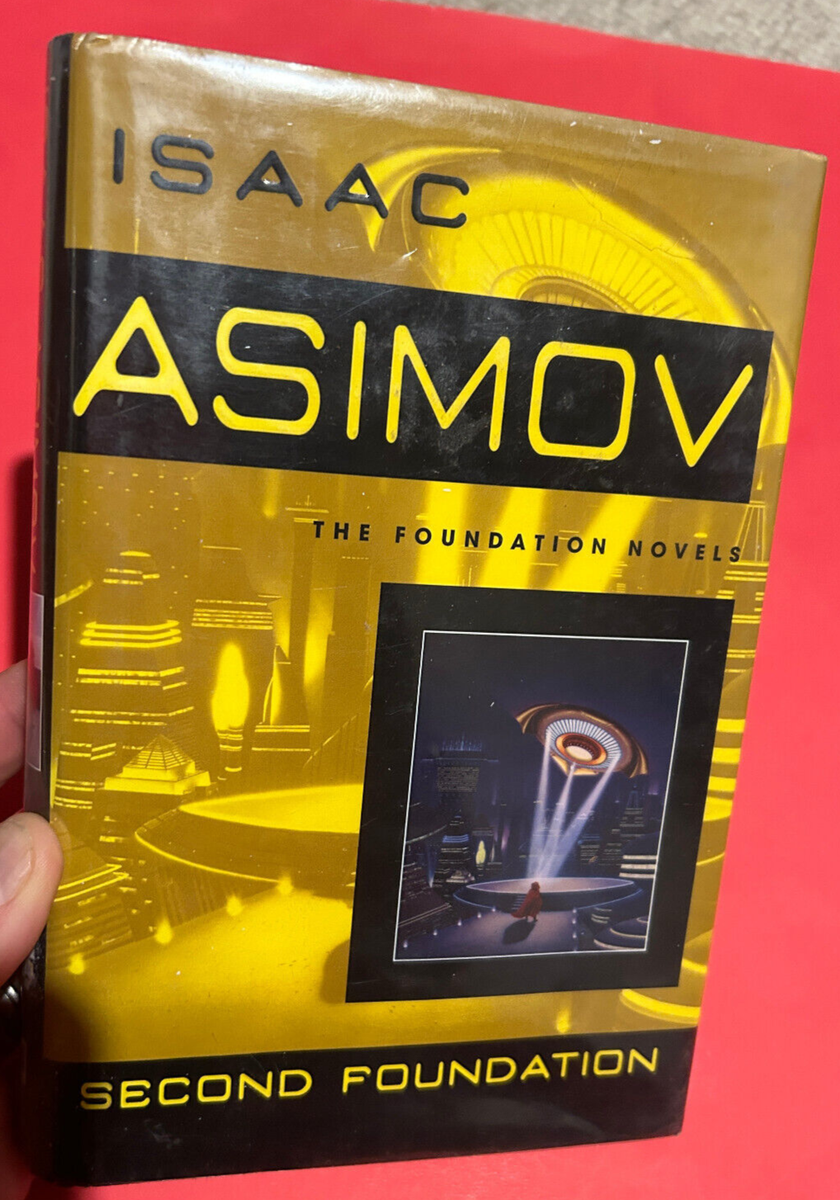 SECOND FOUNDATION By Isaac Asimov - Hardcover Rare Bantam Spectra