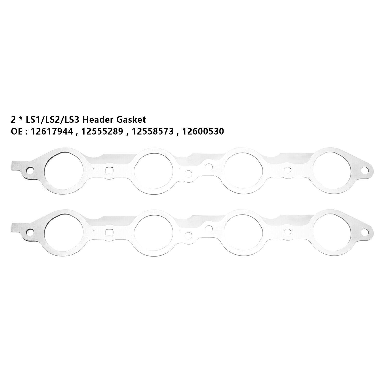 GEN IV LS Gasket Set/Kit&LS9 Head Gaskets LS2/LS3/4.8L/5.3L 12622033