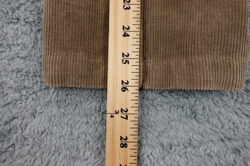 Pantalones Faherty Hombres Medianos Marrón Pana Elastizados Cintura Elástica Cordón Bolsillos - Imagen 12 de 18