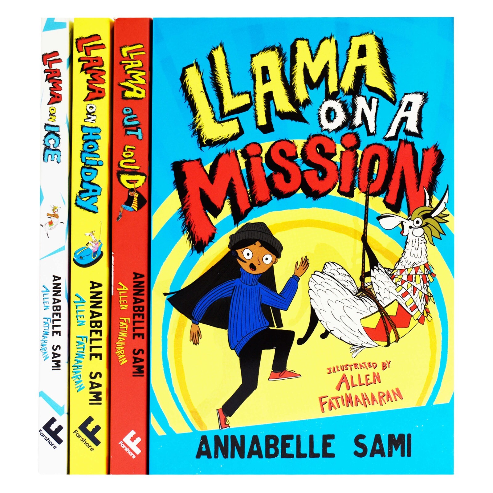 Farshore Girls Llama Out Loud Series By Annabelle Sami 4 Books Collection Set - Ages 8-12 - Paperback - Image 3
