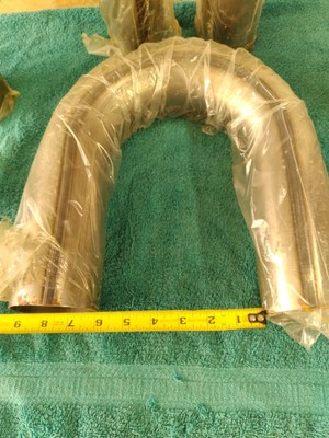 3'' U Shape Exhaust Pipe Mandrel bent 