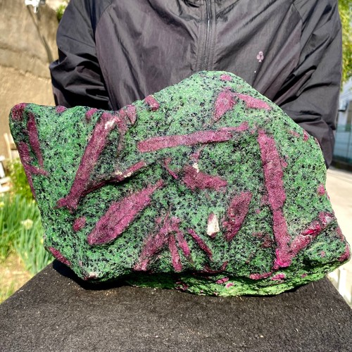 29.65LB Natural green Ruby zoisite (anylite) crystal Chakra Healing Energ - Picture 4 of 12