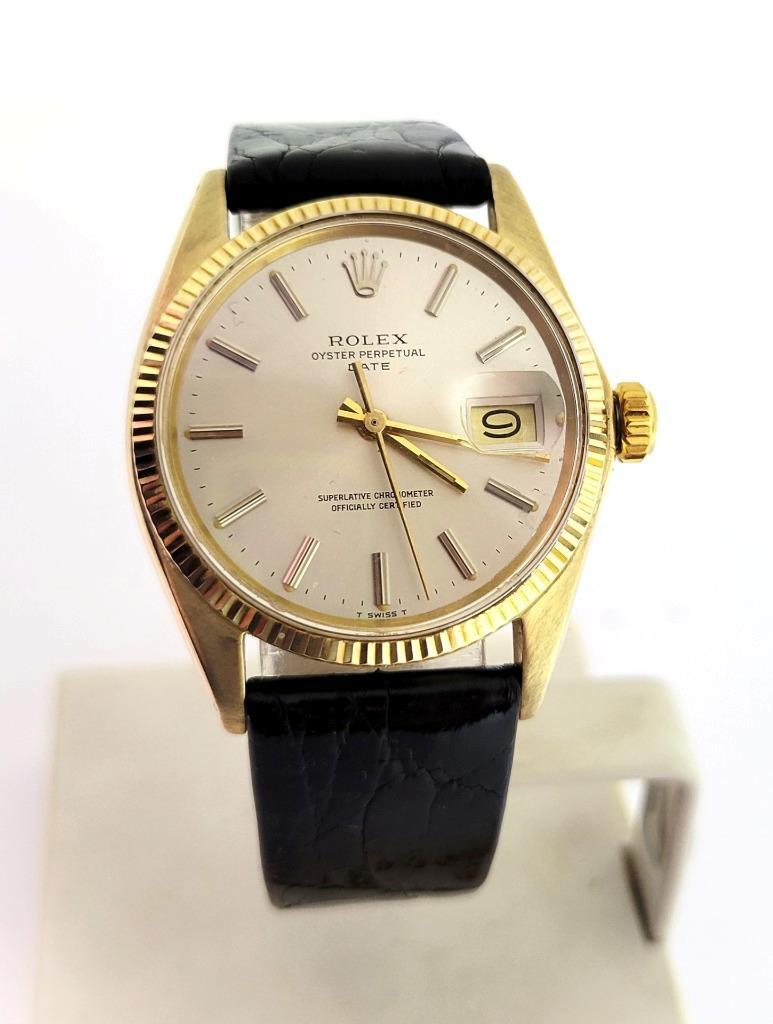 Vintage Mens 14k ROLEX DATE Ref 1503 Automatic Watch