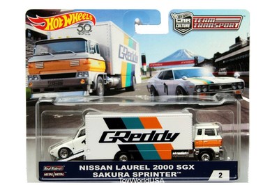 hot wheels team transport nissan laurel