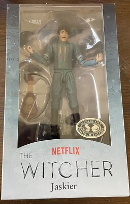 Mcfarlane Witcher JASKIER 7'' Action Figure Platinum Edition Variant Netflix NISP