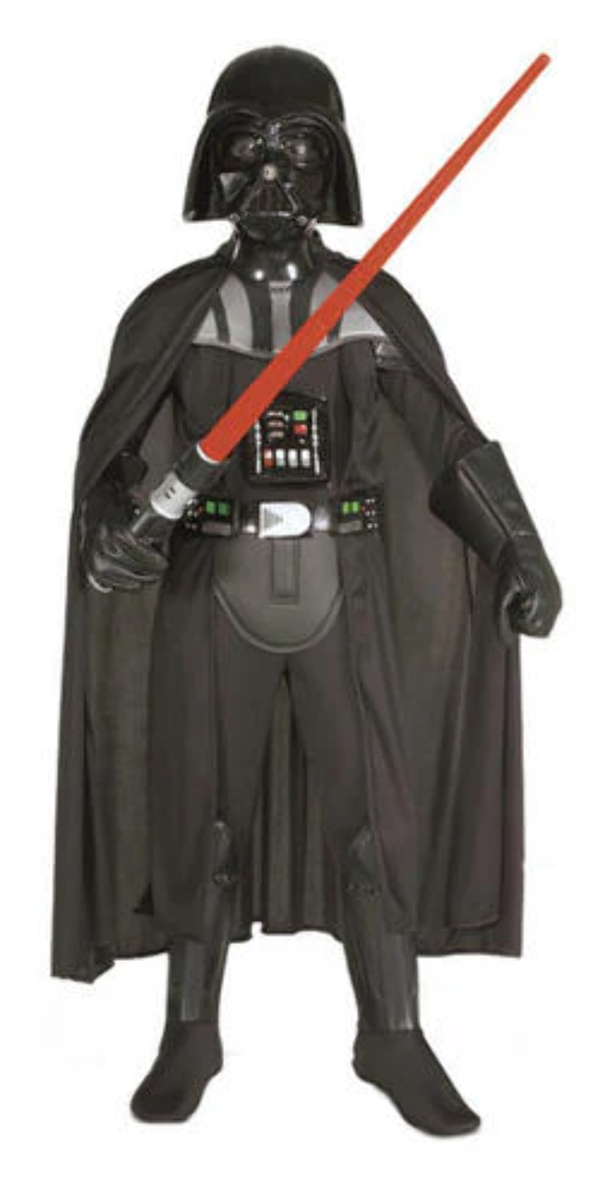 Boys Star Wars Clone Darth Vader Deluxe Costume Dress Size S Boys Star Wars Clone Darth Vader Deluxe Costume Dress Size S