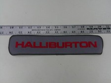 SF Vintage Large Halliburton Uniform Back Patch BIS