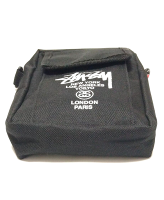 STUSSY Mini Shoulder Bag Novelty TOKYO LONDON PARIS Pochette Pouch