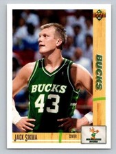 1991-92 Upper Deck Jack Sikma #370 HOF Milwaukee Bucks
