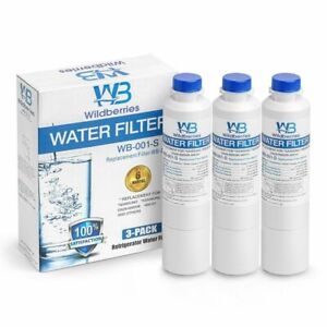 For Samsung Refrigerator Water Filter Replacement Icepure DA29-00020A Pack of 3
