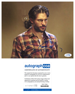 Joe Manganiello True Blood Autographed Signed 8x10 Photo ACOA #3